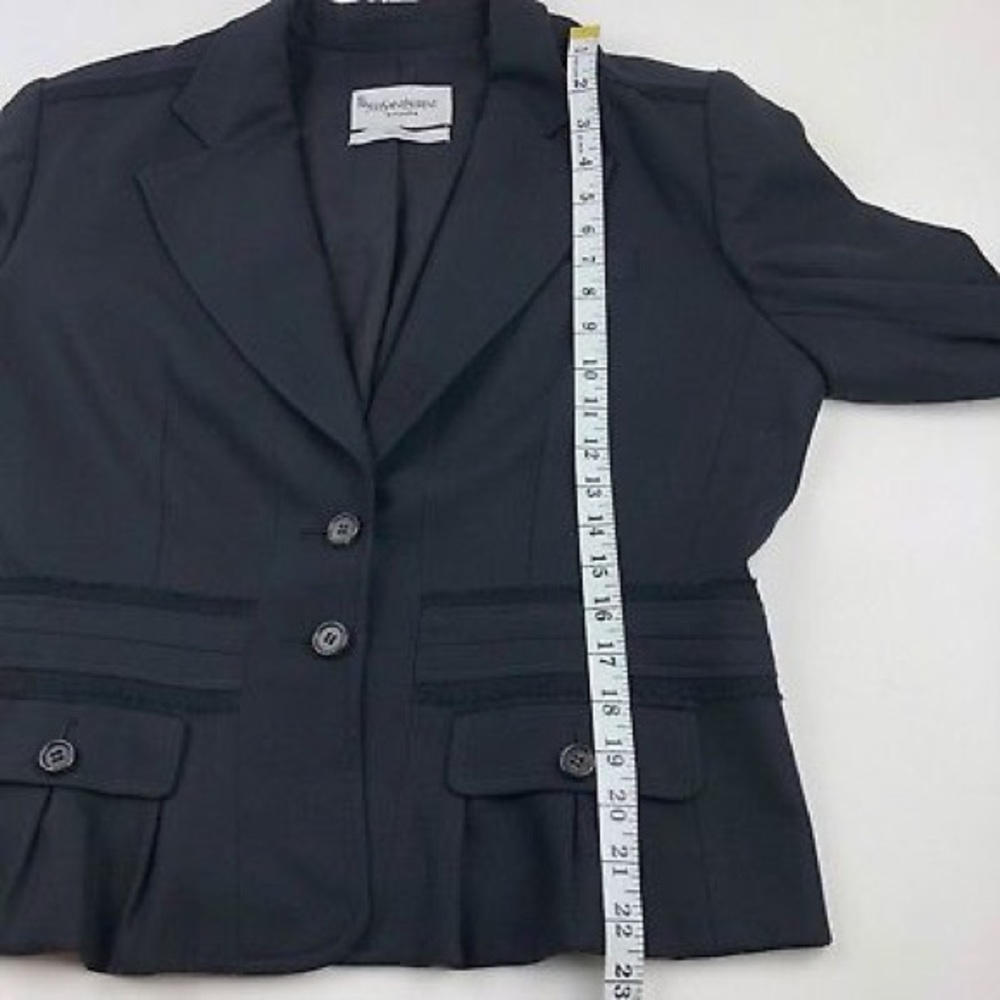 YSL Yves Saint Laurent rive gauche blazer black - Picture 4 of 8